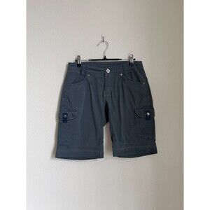 KUHL Women's Splash 11" Shorts in Metal Blue Size US 4